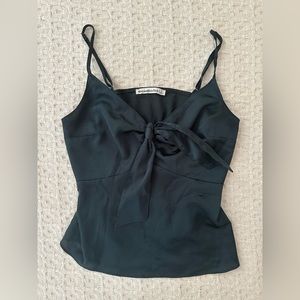 emerald green bow tank